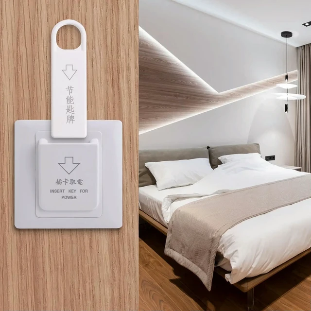 Alt view image 3 of 6 - High Grade Hotel Magnetic Card Switch Energy Saving Switch Insert Key For Power With 3 Card