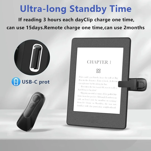 Alt view image 2 of 3 - Remote Page Turner Page Turner Clicker Phone Camera Video Record Remote Triggers Remote Control Extenders Kindle Accessories