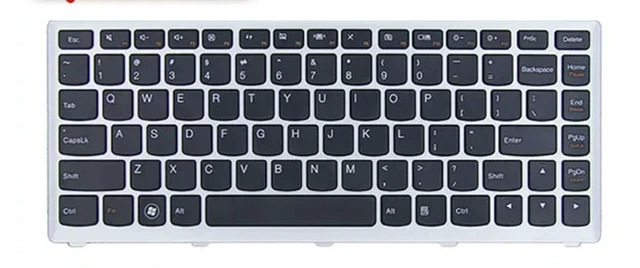 Alt view image 2 of 3 - Laptop Keyboard for U410 Black US Layout
