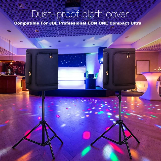 Alt view image 3 of 3 - Nylon Protective Speaker Cover for EON ONE Compact Audio System Ultra Waterproof Dustproof Zippered Bag
