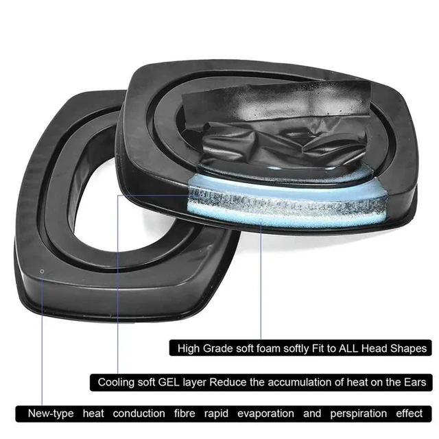Alt view image 3 of 3 - Gel Ear Pads For Howard Leight Impact Sport Earmuff Headset Accessories
