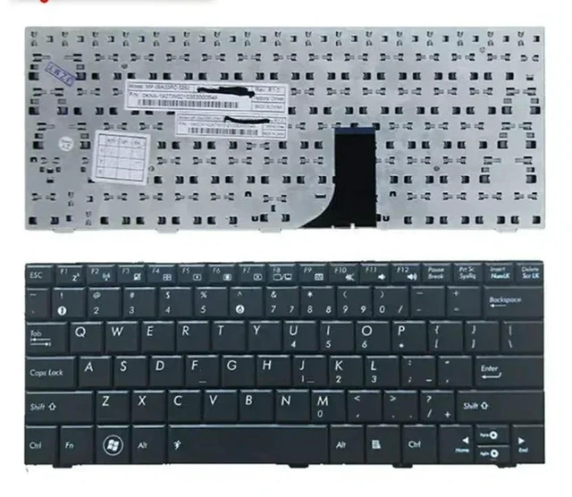 Main image of Laptop Keyboard for 1005HA 1005 HA 1008HA 1008 HA US Layout