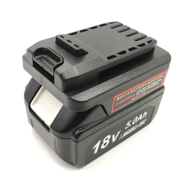Alt view image 3 of 3 - For Makita 18V Lithium-ion Batteries for CRAFTSMAN 20V for Stanley 18V V20 Lithium Power Tools Adapter Converter