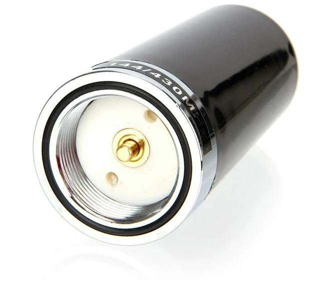 Alt view image 3 of 3 - 3.5inch Ham Radio Antenna Dual Band VHF UHF 136-174MHz 400-480MHz Vehicle Ham Mobile Antenna 50W 2.5/3dBi for Car Truck Amateur