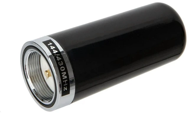 Alt view image 2 of 3 - 3.5inch Ham Radio Antenna Dual Band VHF UHF 136-174MHz 400-480MHz Vehicle Ham Mobile Antenna 50W 2.5/3dBi for Car Truck Amateur