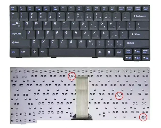 Alt view image 3 of 3 - Laptop Keyboard for E49 K49 E49A E49G E49L E49AL K49A E4430 E4430A US Layout