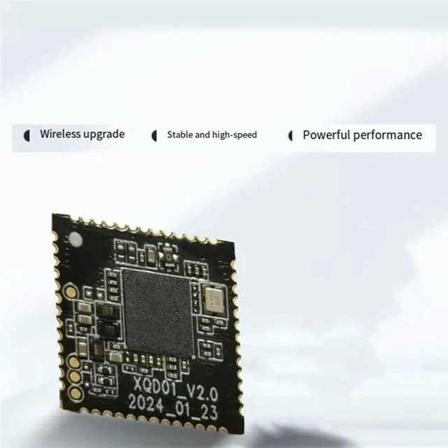 Alt view image 2 of 3 - Dual Feed Bluetooth 5.3 Stereo Audio Receiver Module Noise Reduction Board Module
