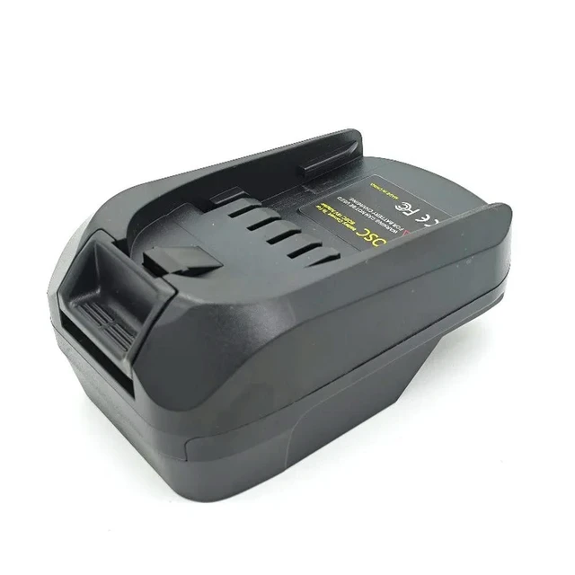 Alt view image 3 of 6 - For Parkside 20V Li-ion Batteries PAR20BOSC Adapter Converter Compatible with For Bosch C 18V Li-ion Power Tools