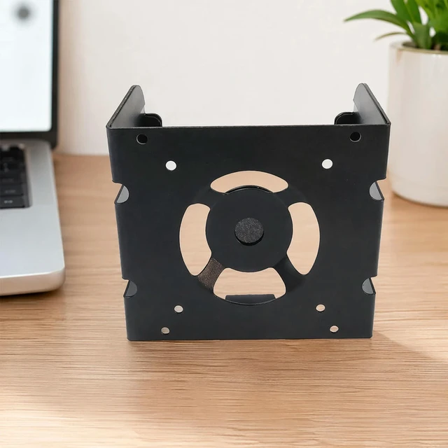Alt view image 3 of 3 - Under Desk Stand for Mac Mini M4/M4Pro 2024 Anti-Scratch Monitor Mount Holder Space-Saving Design for Mac Mini M4 Accessories