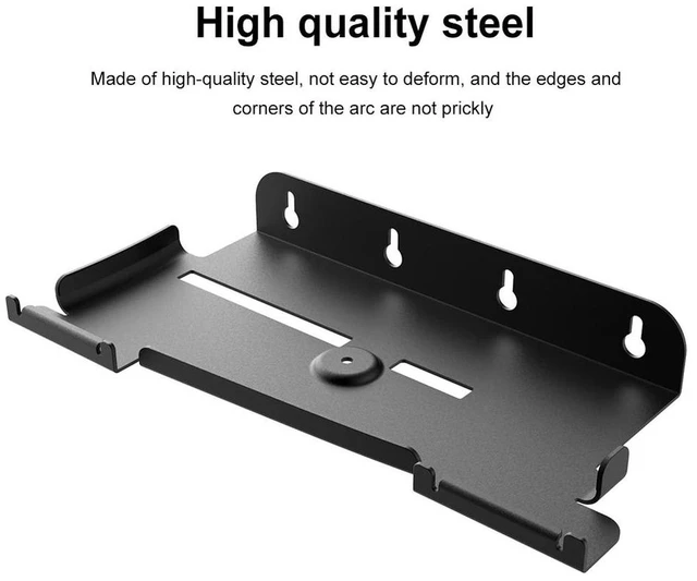 Main image of Wall Mount Bracket Display Stand Base with Controller Holder Wall Hanging Stand for Slim Digital Edition and Disc Edition
