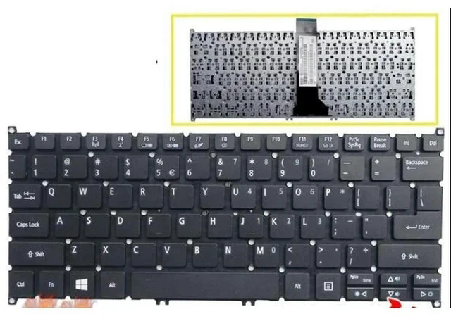 Main image of Laptop Keyboard for Aspire V5-121 V5-122 V5-131 V5-171 US Layout