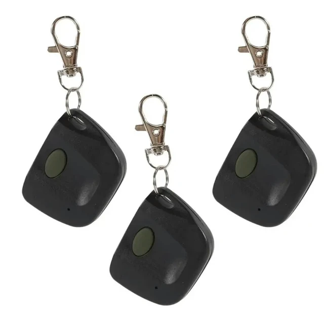 Alt view image 2 of 3 - 3 PCS Garage Door Remote Compatible With Multicode 300Mhz 10 Dip Switch 3089 3060 3070 Gate Opener With Keychain