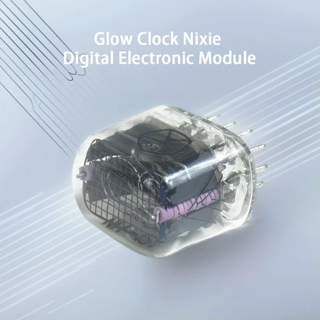 Main image of IN-12 IN12 Digital Tube Glow Tubes Tube Nixie Tube Clock Glow Tube for Glow Clock Nixie Digital LED Clock DIY Part