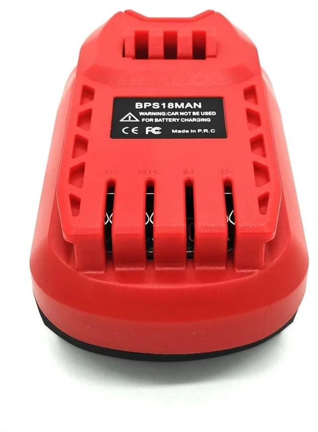 Main image of For Black+Decker/Porter-Cable/Stanley 18V Li-ion Batteries BPS18MAN Adapter Compatible with For Craftsman 20V Power Tool