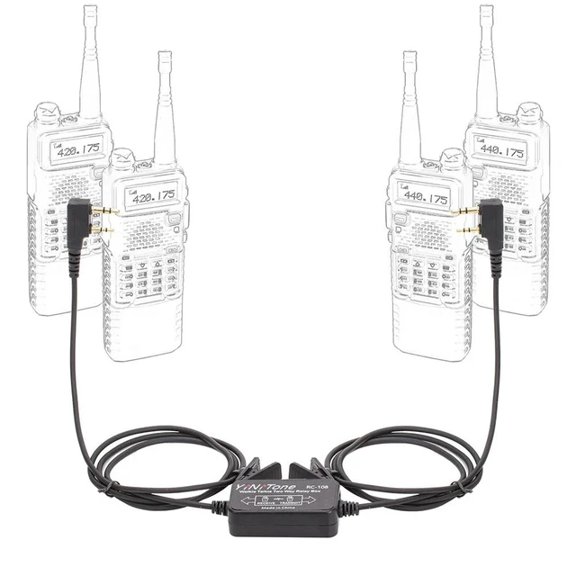 Alt view image 3 of 3 - RC-108 Two Way Relay Repeater Box Intercom TK Head Relay Box Handheld Radio Relay Box for Baofeng BF-888S -5R TYT GT-3 Wouxun
