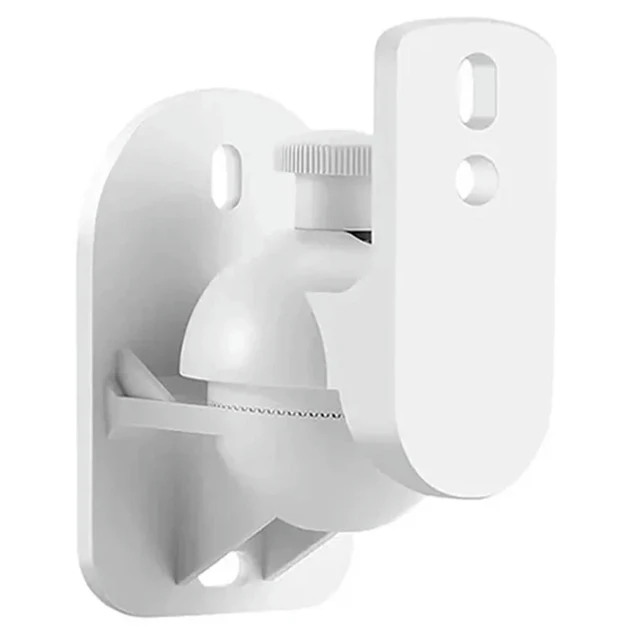 Alt view image 2 of 6 - 4 Pcs Adjustable Speaker Wall Brackets Adjustable Swivel And Tilt Angle Rotation Surround Sound Stand