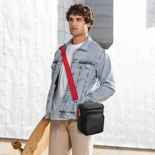 Alt view image 3 of 3 - Camera Bag for Flip Soft Interior Lining Adjustable Detachable Shoulder Strap