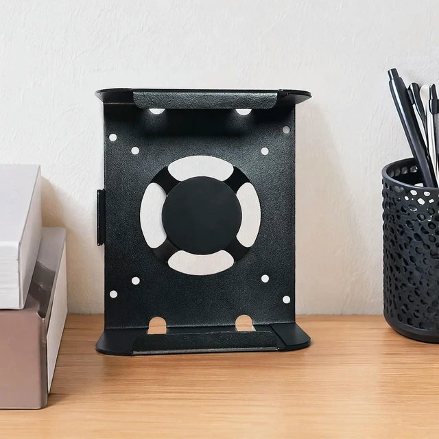 Alt view image 2 of 3 - Under Desk Mount for Mac Mini M4/M4Pro 2024 Anti-Scratch Monitor Mount Holder Space-Saving Design for Mac Mini M4