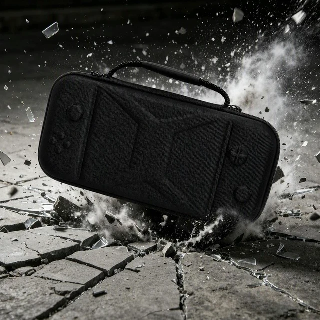 Alt view image 3 of 6 - Travel Carrying Case for Claw 8 EX AI Plus Handheld Console EVA Hard Shell Protective Bag
