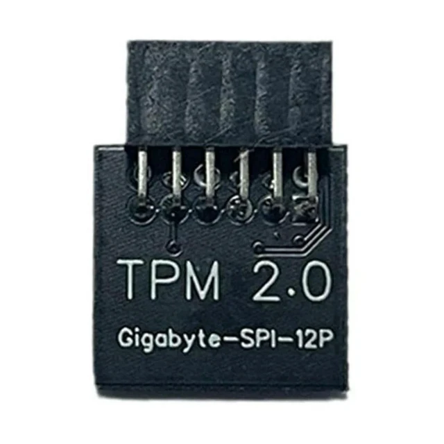 Alt view image 2 of 3 - TPM 2.0 Encryption Security Module Board Remote Card SPI TPM2.0 Module Board SPI
