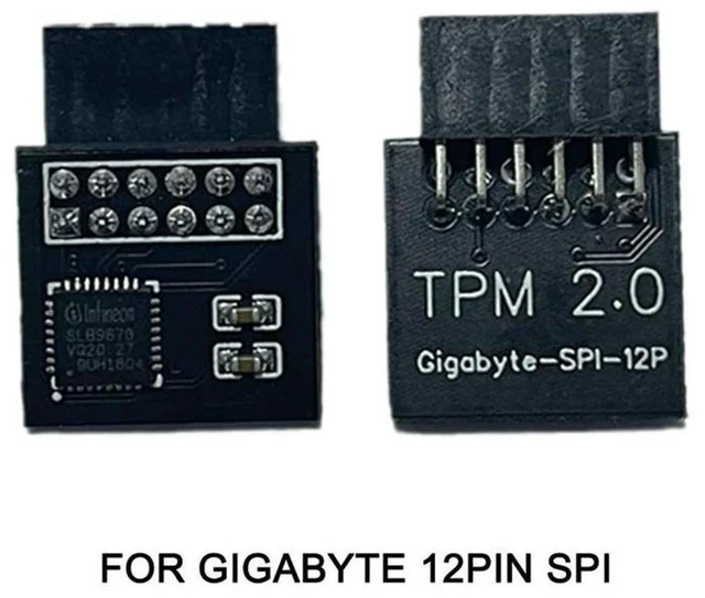 Main image of TPM 2.0 Encryption Security Module Board Remote Card SPI TPM2.0 Module Board SPI