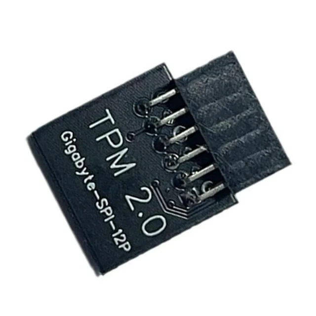 Alt view image 3 of 3 - TPM 2.0 Encryption Security Module Board Remote Card SPI TPM2.0 Module Board SPI