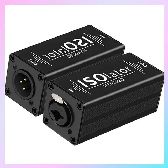 Main image of Audio Isolator Audio Noise Filte Isolator 6.35 Audio For Eliminator Common Ground For Audio System