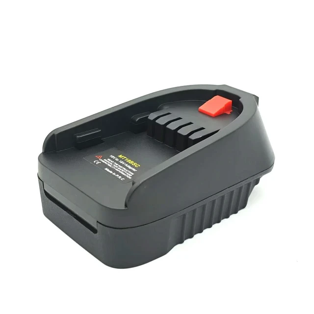 Alt view image 2 of 3 - For Makita 18V Li-ion Batteries MT18BSC Adapter Converter Compatible with For Bosch PBA 18V Cordless Power Tools