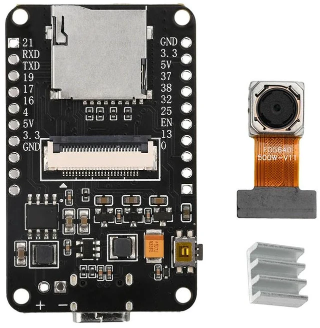 Main image of ESP32-CAM Development Board Bluetooth Module CH340X OV5640 AF-72mm Camera 500W Pixel Type-C Bluetooth Module