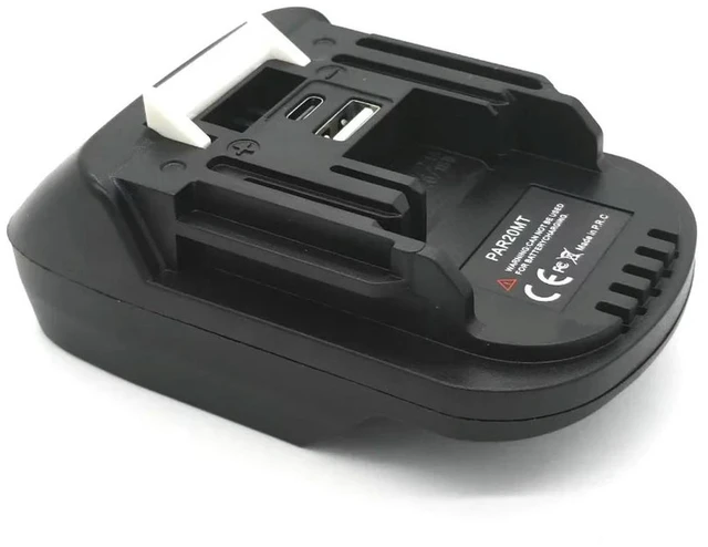Alt view image 3 of 6 - PARK20MT Adapter Converter for Parkside 20V Lithium Batteries Compatible with For Makita 18V Li-ion Cordless Power Tools