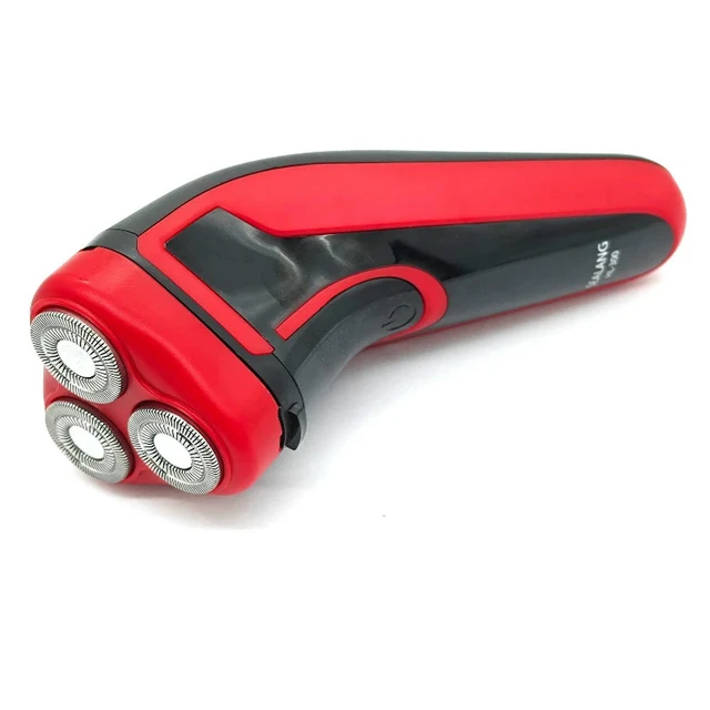 Alt view image 2 of 6 - Electric Shaver Rechargeable Trimmer Removable and Washable Shaving Head for Facial Grooming Travel with Pop-up Trimmer