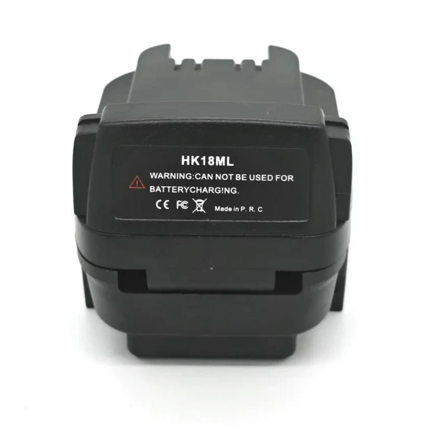Alt view image 2 of 6 - HK18MIL Adapter Converter for Hikoki/Hitachi 18V Lithium Batteries Converting To for Milwaukee 18V Power Tools
