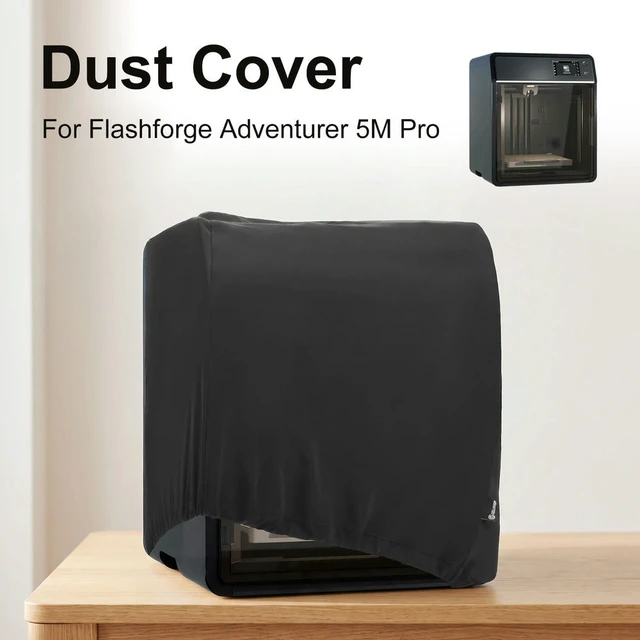 Alt view image 2 of 6 - Elastic Protective Sleeve for Flashforge Adventurer 5M Pro 3D Printer Dustproof Washable Foldable Cover