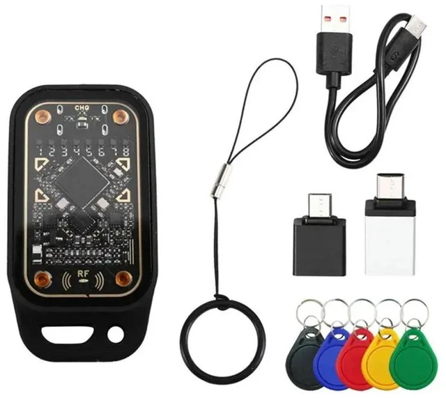 Main image of Chameleon V3.0 RFID Chip Emulator Reader+ 5XUID Keychain 125K 13.56Mhz ID IC Card Tag Copyer Copier Read/Wr