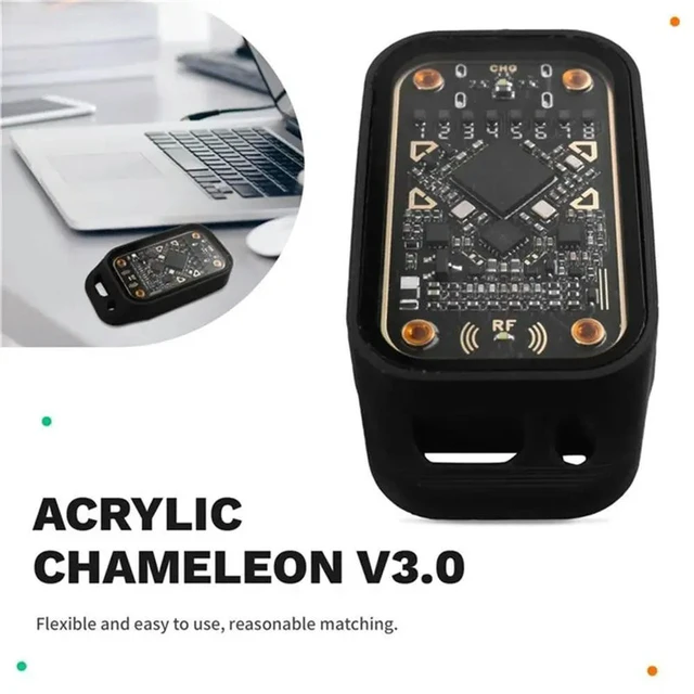 Alt view image 3 of 3 - Chameleon V3.0 RFID Chip Emulator Reader+ 5XUID Keychain 125K 13.56Mhz ID IC Card Tag Copyer Copier Read/Wr