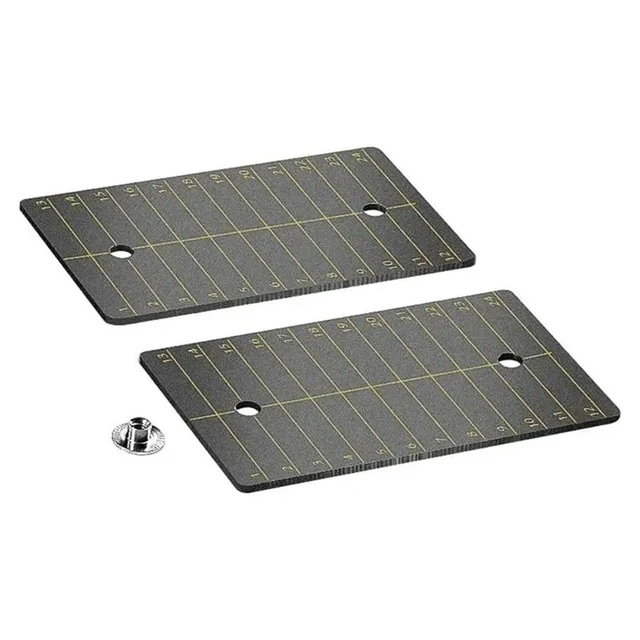 Alt view image 3 of 6 - For-For Crypto-Wallet Backup 24-Word Recovery Phrase 2Pcs Bitcoin Plates Fireproof, Corrosion-Resistant, Anodized