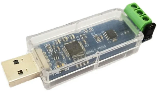Main image of USB to CAN bus Converter Adapter USB to CAN Module TJA1051T/3 Nonisolated
