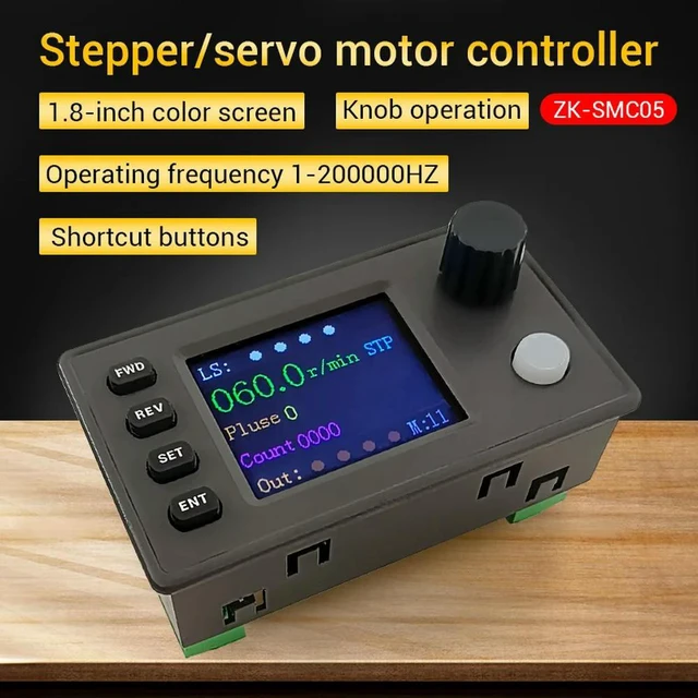 Main image of Stepper Motor Driver Controller Integrated Board Forward/Reverse Pulse Speed Angle Control Module,Rotation Adjustment