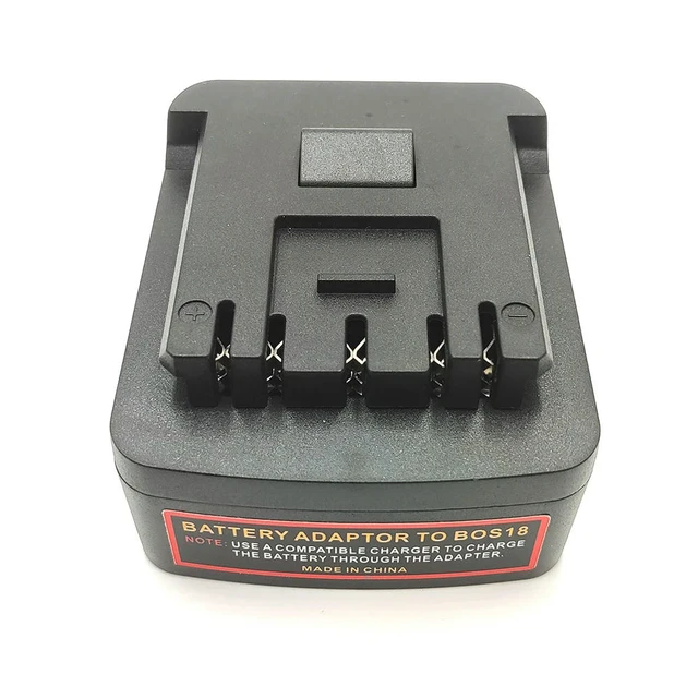 Alt view image 3 of 6 - For Hitachi/Hikoki 18V Lithium Batteries Adapter Converter Compatible with For Bosch 18V Cordless Power Tools