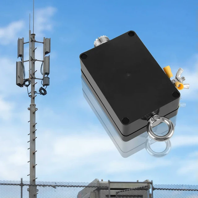 Alt view image 2 of 6 - 100W PEP Short Wave Balun with BNC Female Interface End Feed Half-Wave Antenna Balun Lightweight Small Shortwave Antenna