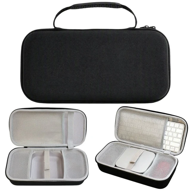 Alt view image 2 of 6 - Travel Hard Shell Case for Mini M4 Oxford Carrying Bag Mouse Keyboard Accessories