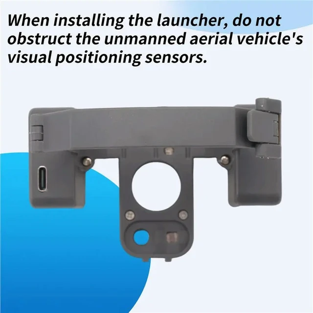 Alt view image 3 of 6 - Airdrop System Thrower For 3/ 3 Pro/ 3 Classic Delivery Advertising Fishing Bait Throwing Gifts