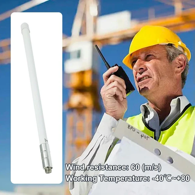 Main image of High Gain Antenna PL259 Female Connector Outdoor Omni Directional Fiberglass Base Antenna Omni Antenna Fiberglass Antenna