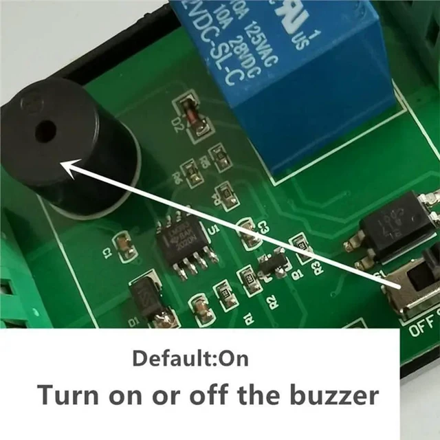 Alt view image 3 of 3 - 12V DC Wired Water Detectors Water Leak Alarm Module Leakage Flood Sensor With 10A NC NO Relay Output Control