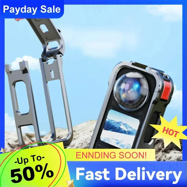 Main image of For X6 l Protective Frame Magnetic Quick Detach Aluminum Cage Cold Shoe Extension Outdoor Use