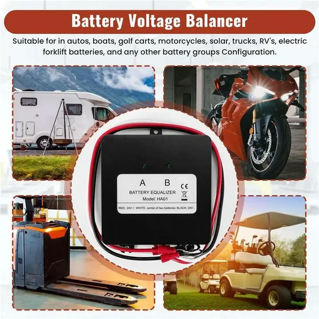 Alt view image 2 of 3 - HA01 Solar Voltage Equalizer For 24V Lead-Acid Gel Balancer Stable Solar System