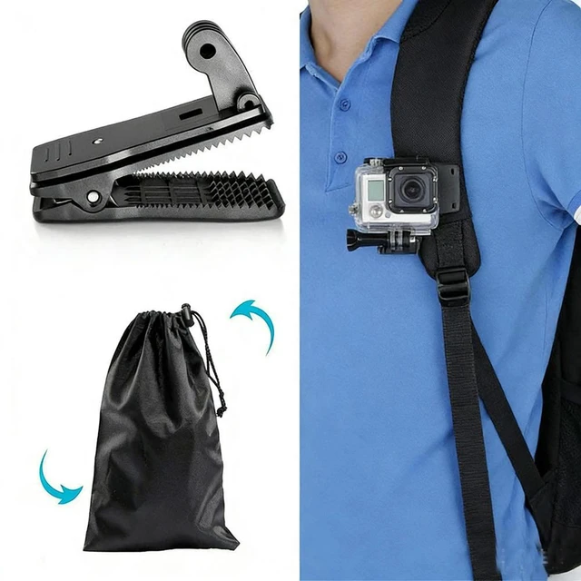 Alt view image 3 of 6 - 40-in-1 Action Camera Accessories for GoPro 10 9 8 Outdoor Cycling Camping Picnic Action Cameras Accessory Kit with Bags