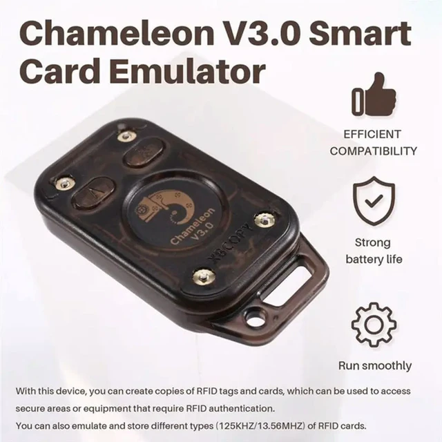Alt view image 2 of 3 - Chameleon V3.0 125K 13.56M RFID Chip Reader Read Write