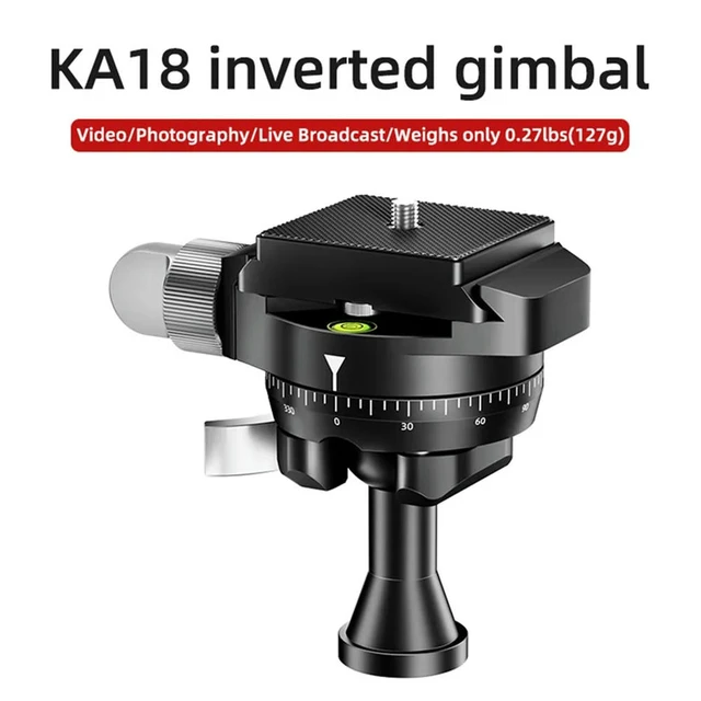 Alt view image 3 of 6 - Mini Panning Ball Head SLR Camera Photography Aluminum Alloy Spherical Panoramic Mini Pan Tilt With Quick Release Plate Dur