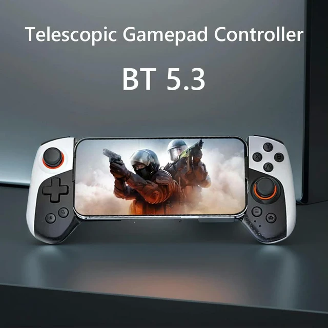 Main image of Phone Controller Joystick Bluetooth-Compatible5.3 Turbo/Back Button/Vibration Macro Function for Android iOS Switch PC